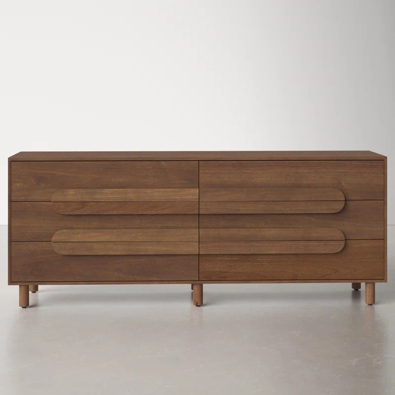 Cservak 6 Drawer Solid Wood Sideboard thumbnail 3