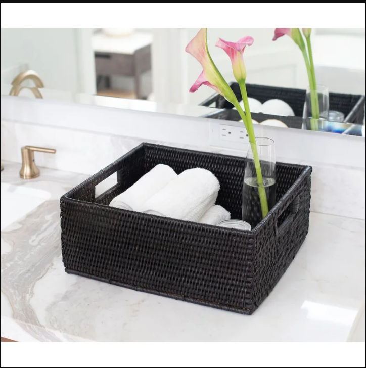 Rattan Basket 14 thumbnail 2