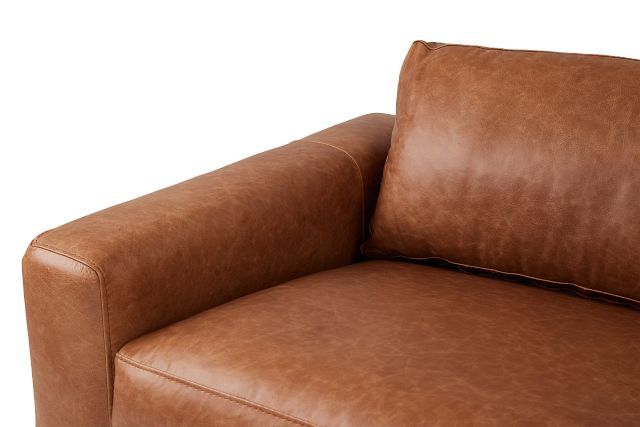 Bohan Brown Leather Large Two arm Sectional thumbnail 6