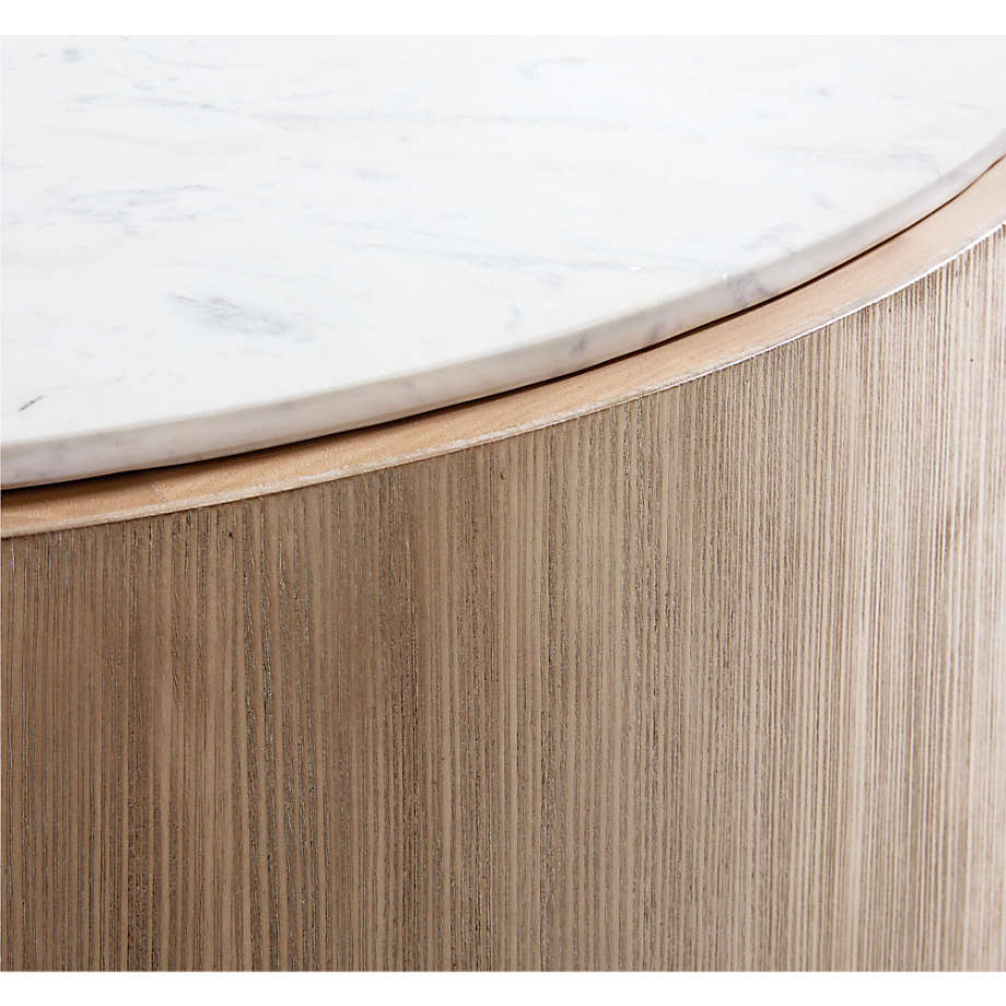 Troupe Round Pine Coffee Table thumbnail 4
