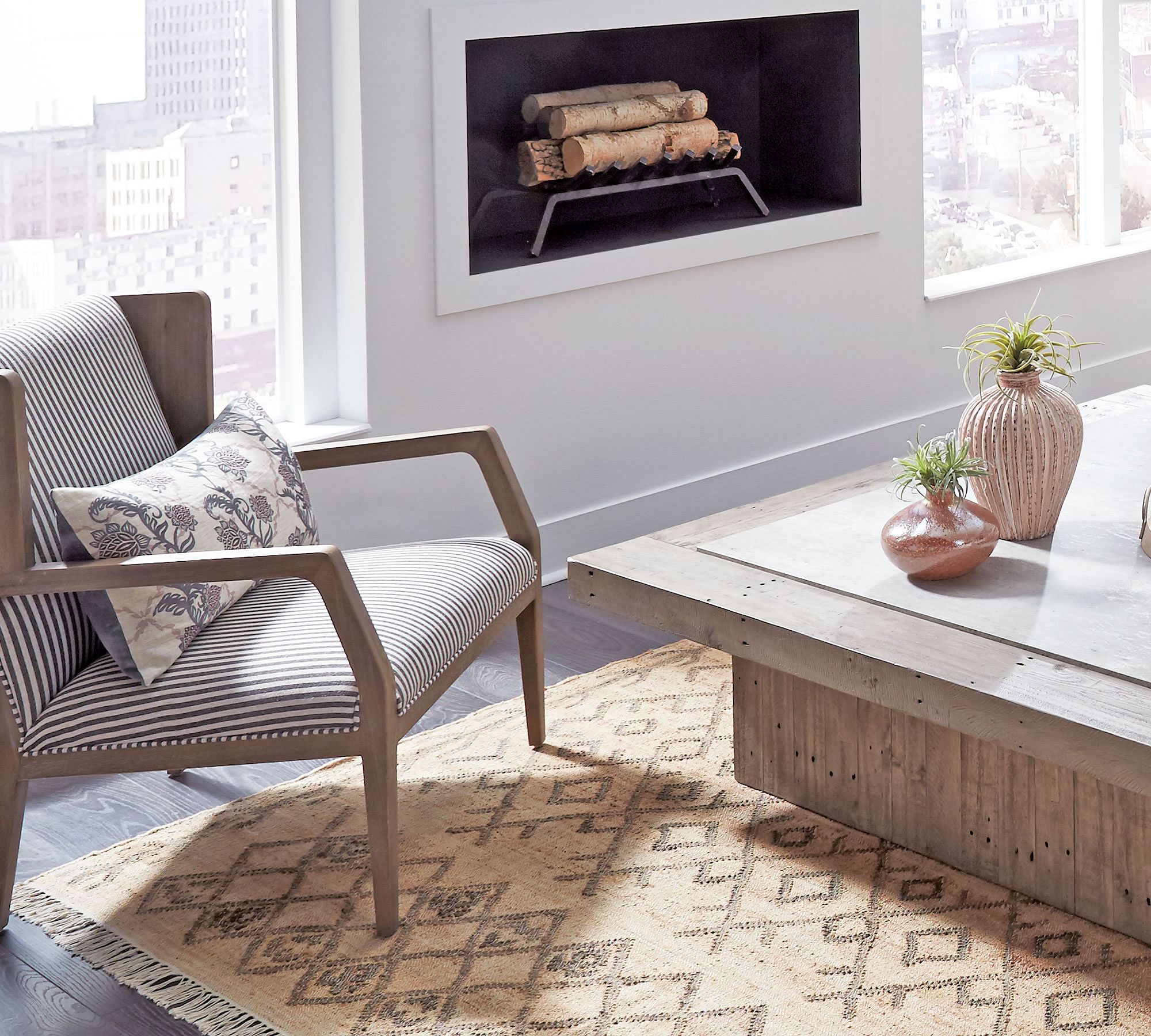 Edin Reclaimed Wood Coffee Table thumbnail 2
