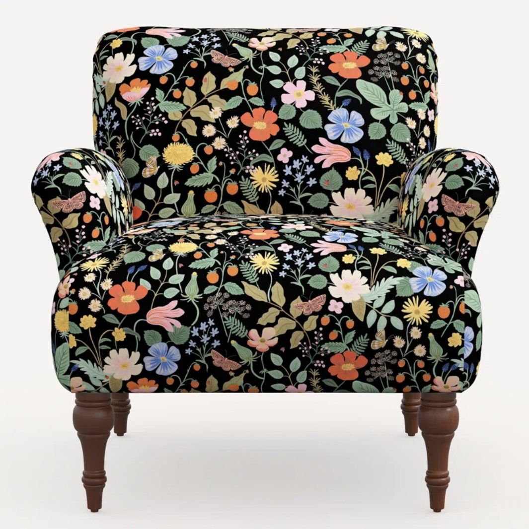 Rifle Paper Co Cloth Company Bristol Armchair thumbnail 3