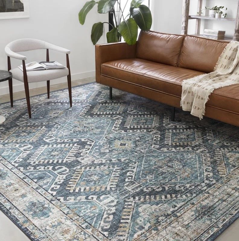 Gelo Performance DenimNatural Rug thumbnail 2