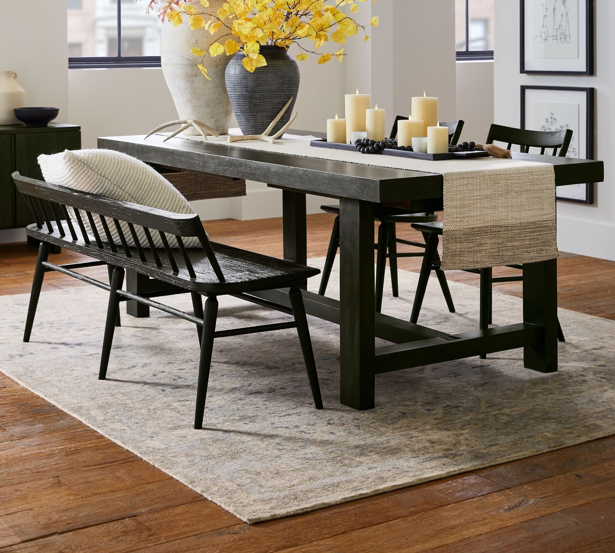 IDS Cascade Printed Rug12x18 FTChambray Multi thumbnail 2