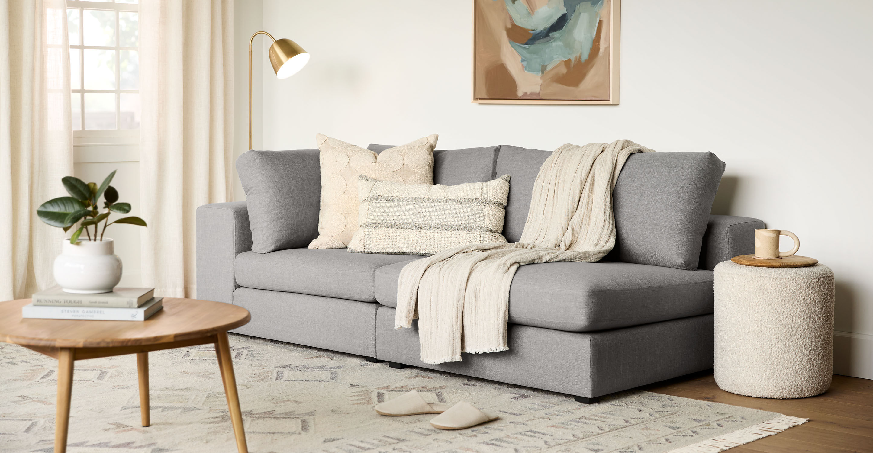 Beta Summit Gray Armless Chair Module thumbnail 2