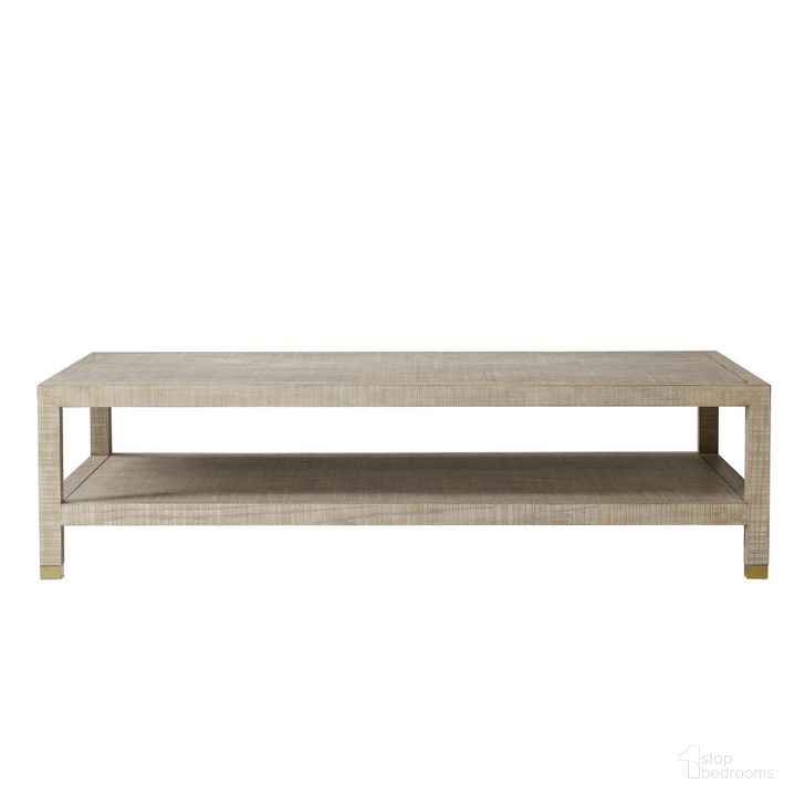 Raffles Grand Coffee Table In Natural thumbnail 2