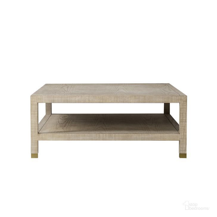 Raffles Grand Coffee Table In Natural thumbnail 3