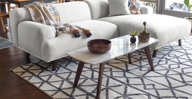 Riley Marble Rectangle Coffee Table thumbnail 2