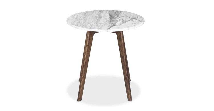 Riley Marble Round Side Table thumbnail 3