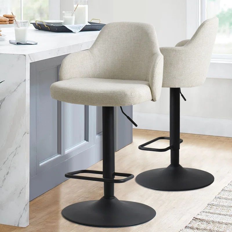 Arce Swivel Adjustable Height Stool thumbnail 2
