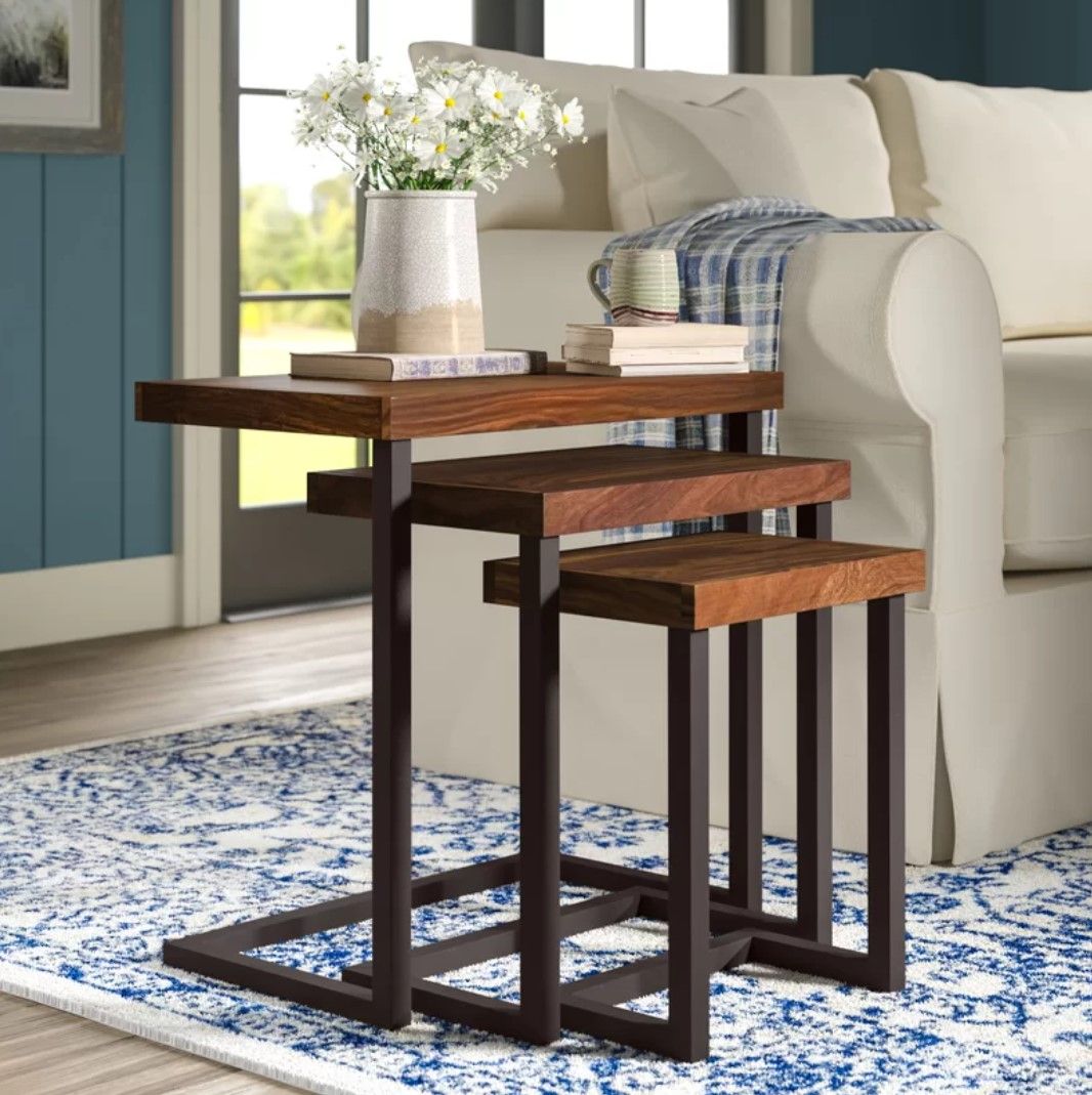 Crenata Nesting End Table thumbnail 2