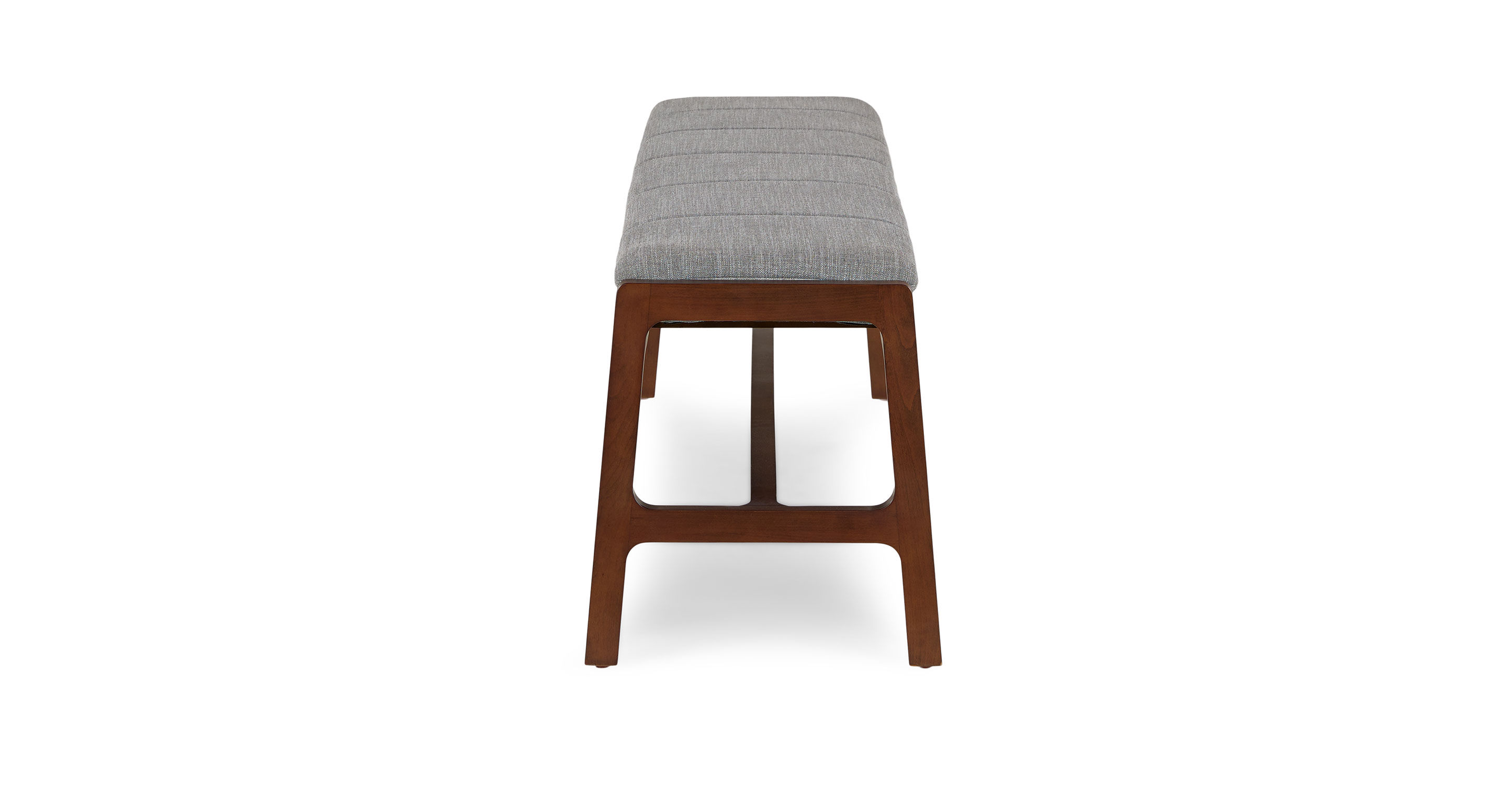 Kolva Pebble Gray Walnut Bench thumbnail 4