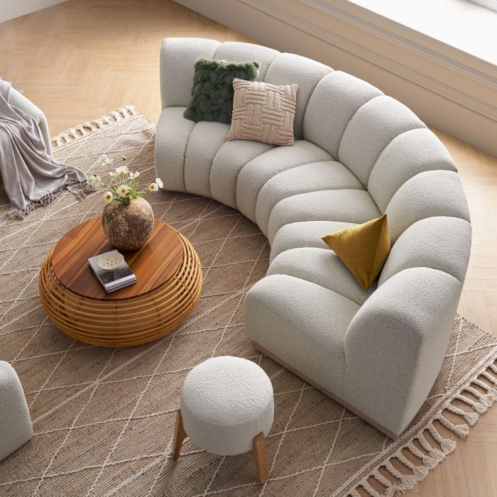  Marlow Performance Bouclé Chaise Sectional Sofa thumbnail 2