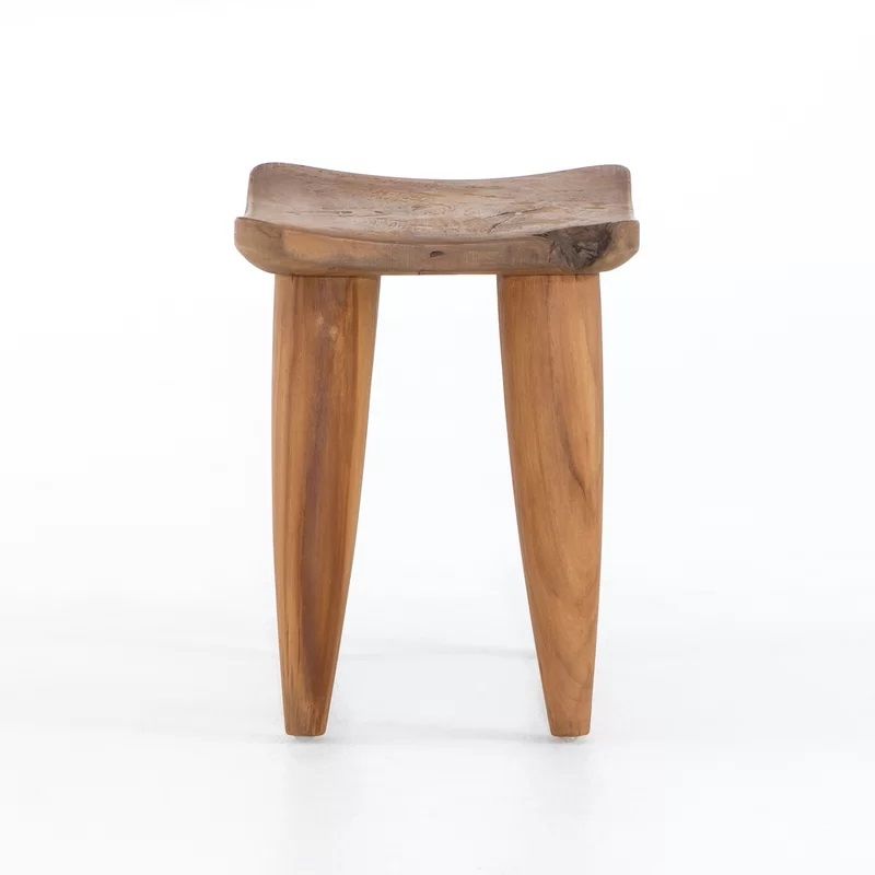 Marnier Solid Wood Accent Stool thumbnail 5