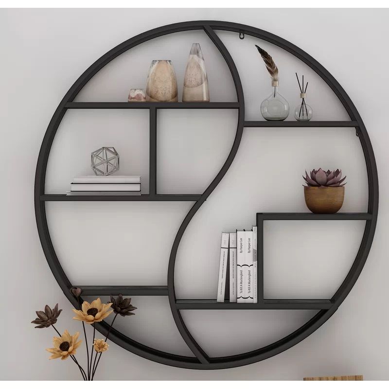 8 Piece Circle Accent Shelf thumbnail 2