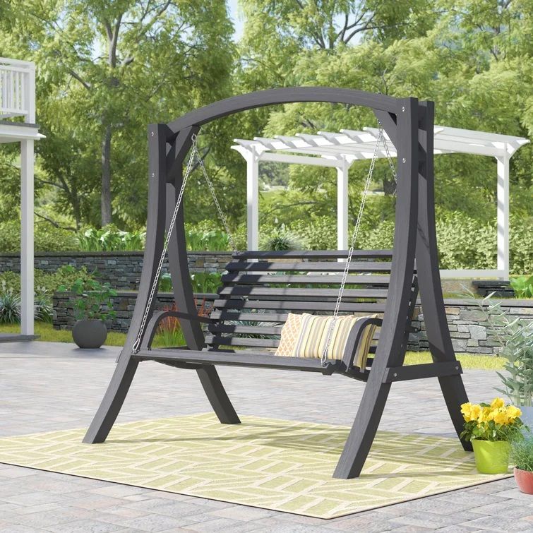 Isiah 2 Person Porch Swing thumbnail 2