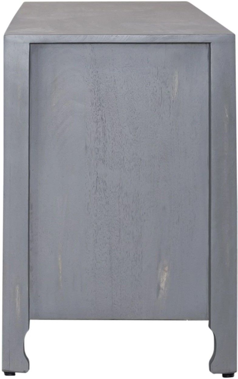 Liberty Marisol Soft Wash Gray Accent TV Stand thumbnail 3