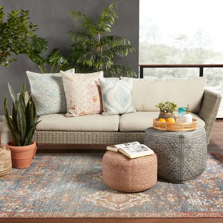 Ashbourne Outdoor Ottoman thumbnail 2