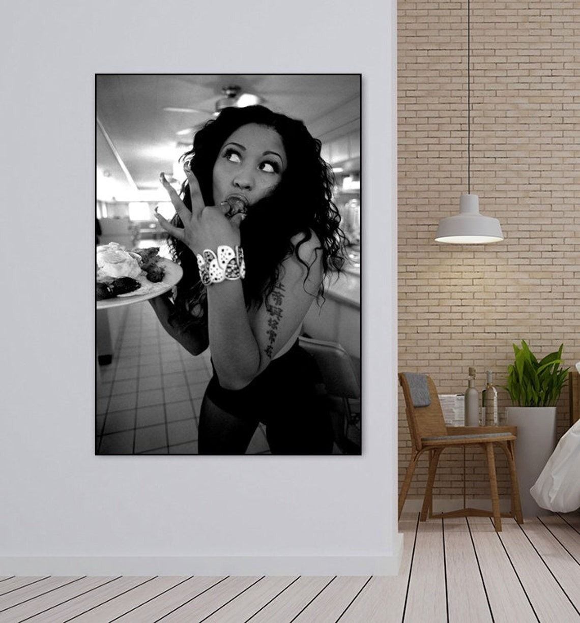 Nicki Minaj Canvas Poster Wall Art thumbnail 2