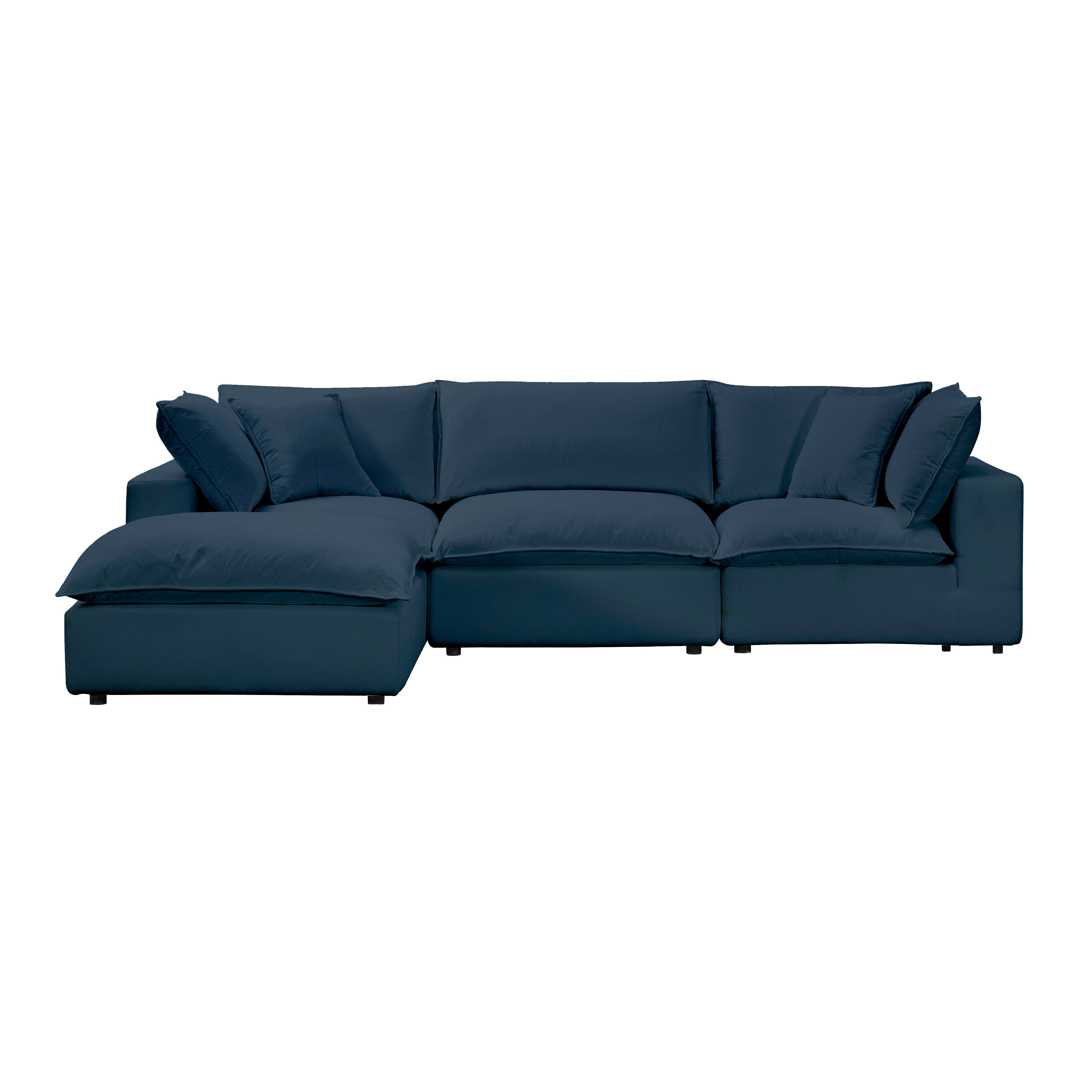 Lica Modular 4 Piece Sectional - Navy thumbnail 3