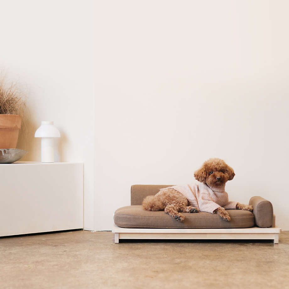Linden Brown Medium Dog Day Bed thumbnail 2