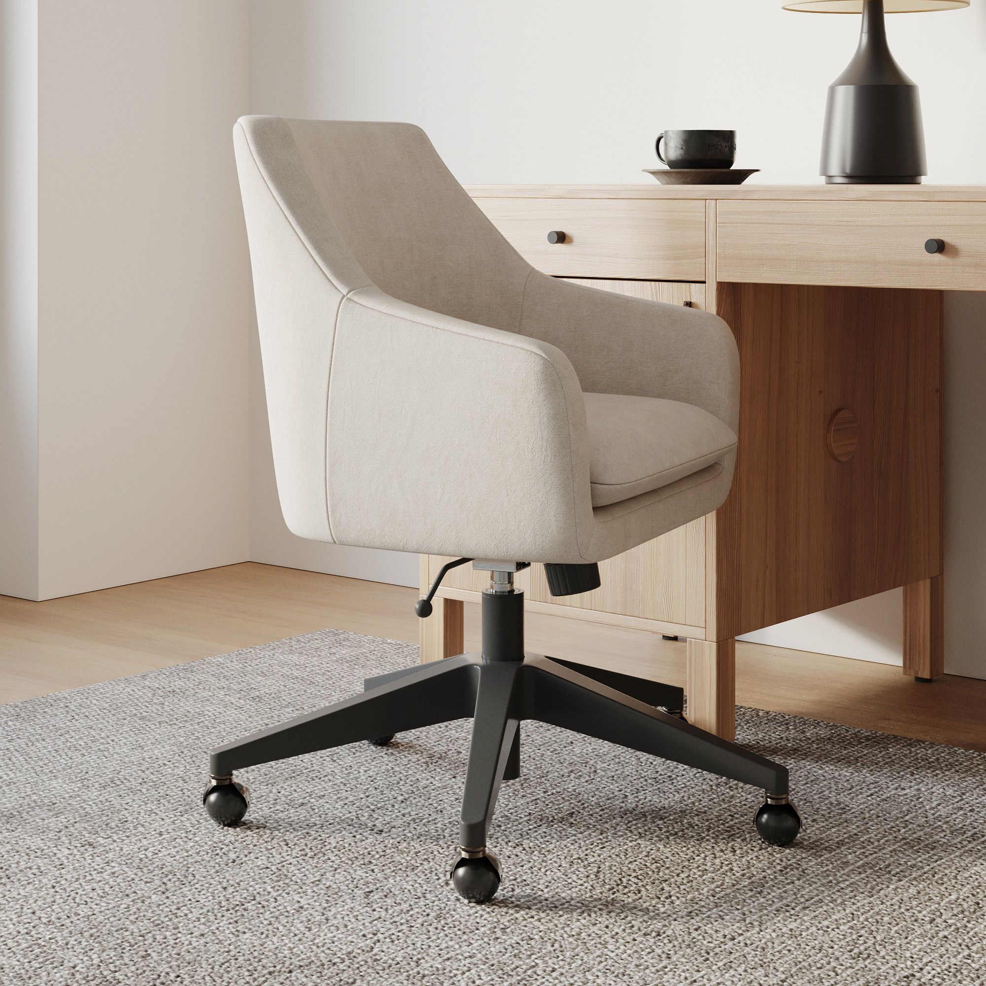 Helvetica Swivel Office Chair thumbnail 2