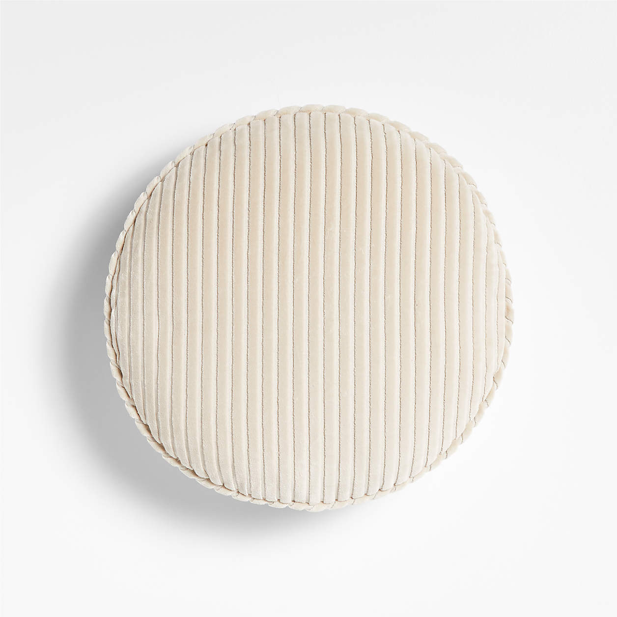 Creste Ivory Pillbox Throw Pillow by Athena Calderone-14" thumbnail 3