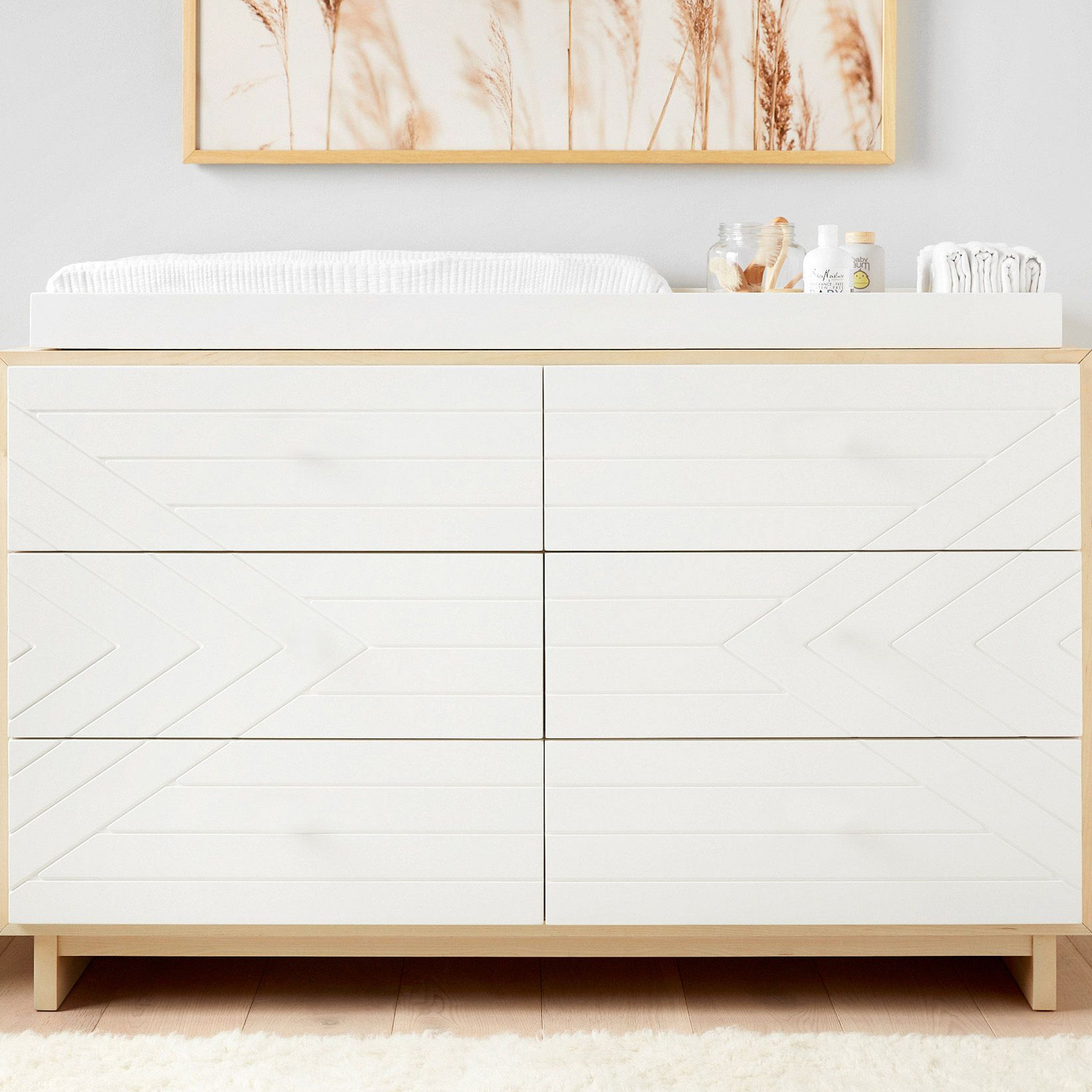 Cora Extra Wide Dresser Topper Set thumbnail 3