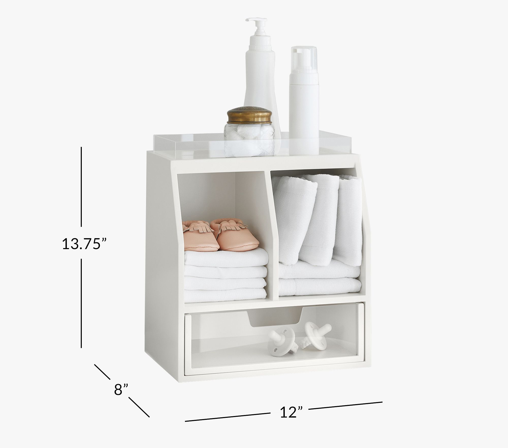 Acrylic Wood All in One Organizer thumbnail 2