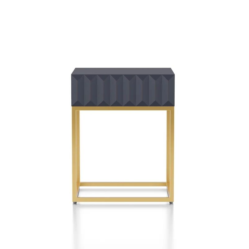 Pawlak Tall Frame End Table with Storage thumbnail 3