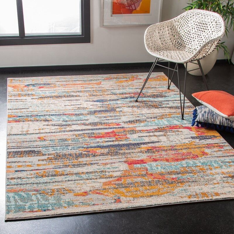 Riccio Performance Ivory Multi Rug thumbnail 2