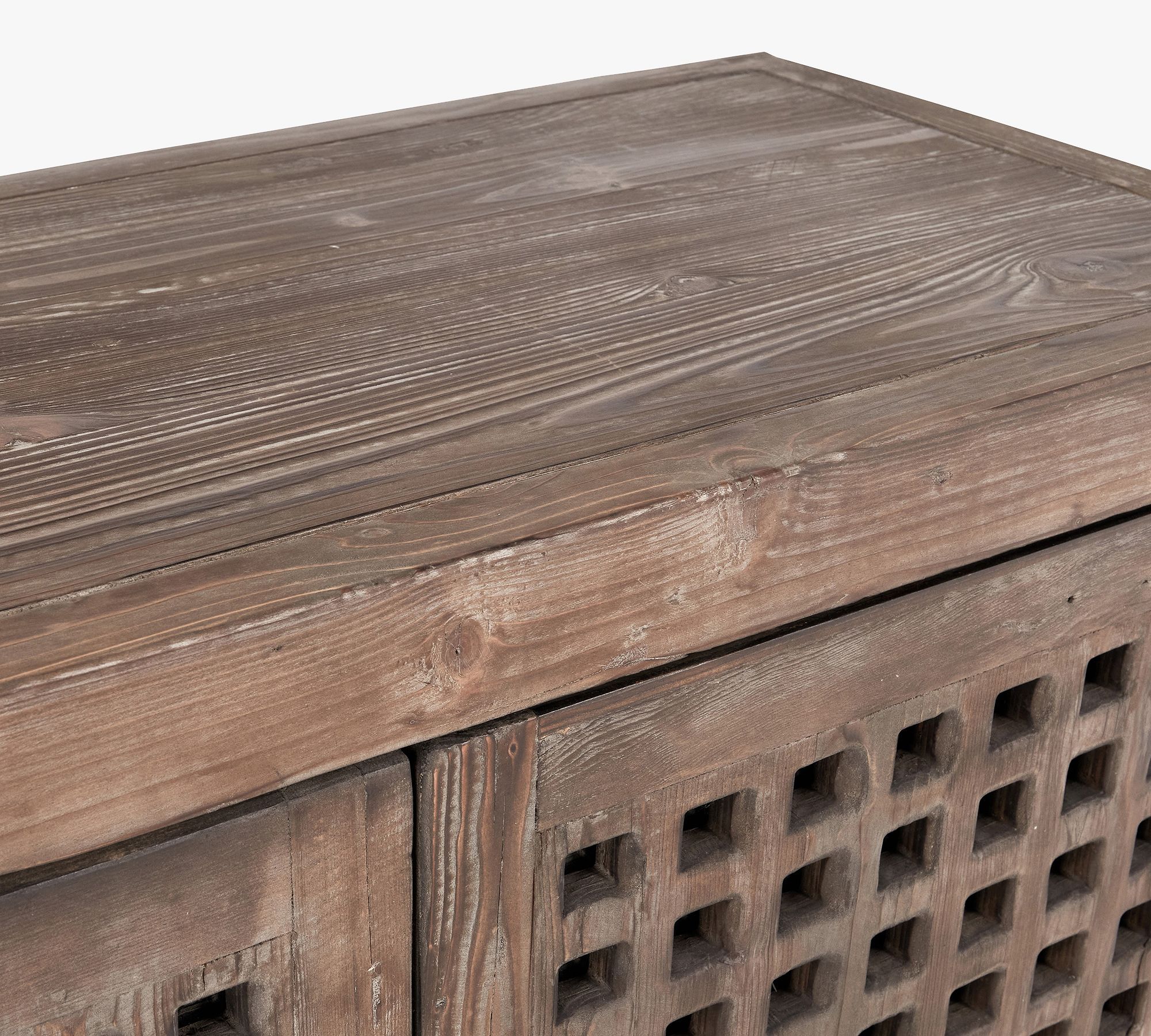 Ahvaz Carved Reclaimed Wood Buffet thumbnail 5