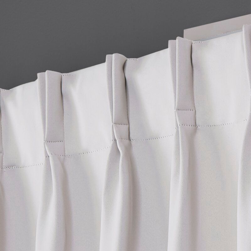 Sateen Room Darkening Curtain Pair Set of 2 108 thumbnail 2