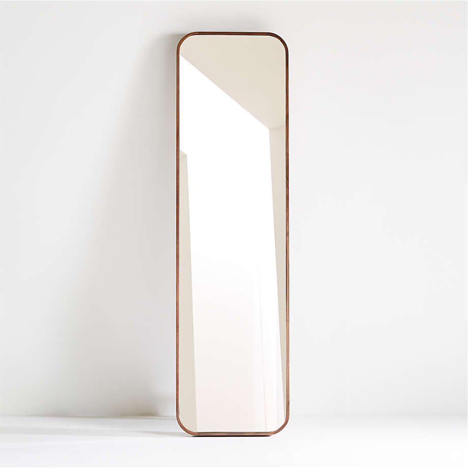 Edge Walnut Standing Mirror thumbnail 2