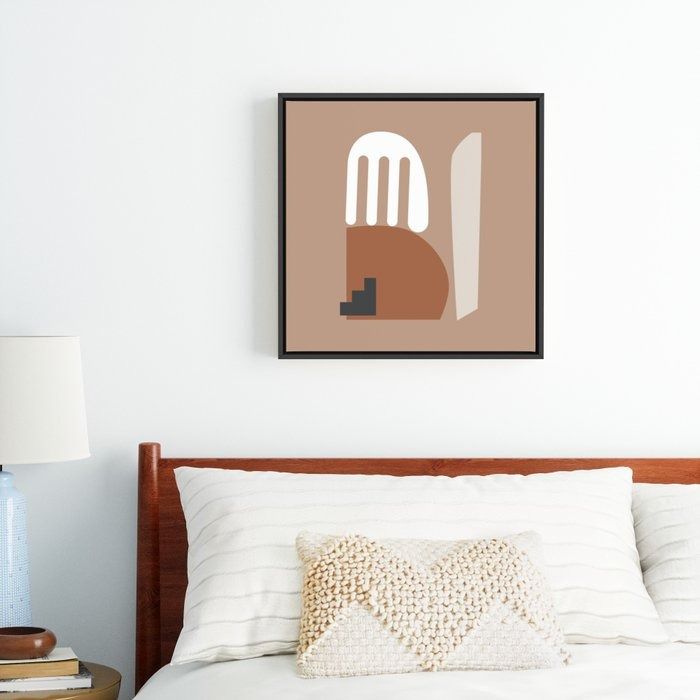 Shape study Stackable Collection Framed Canvas thumbnail 2