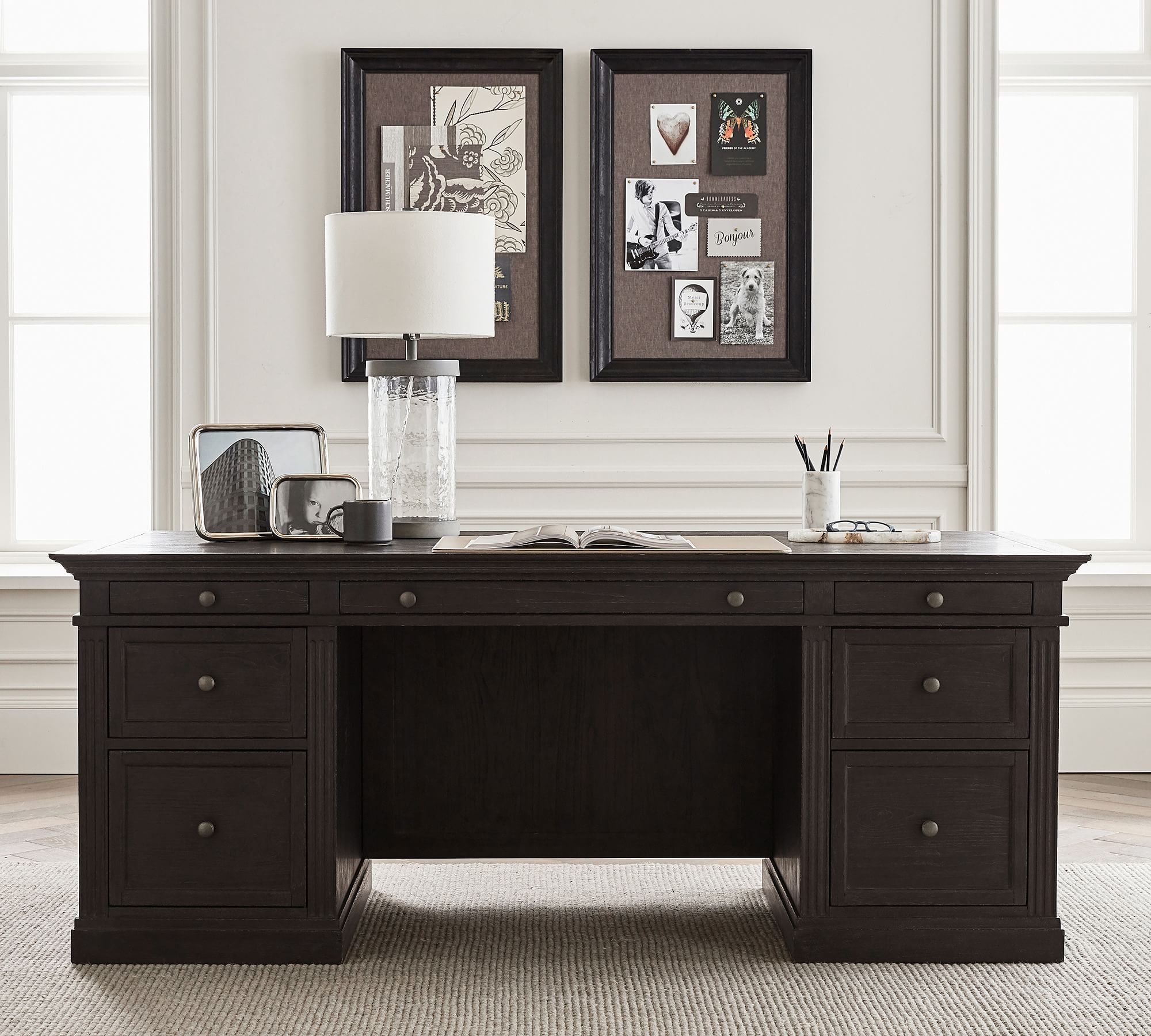 Livingston Executive Desk (75") thumbnail 2