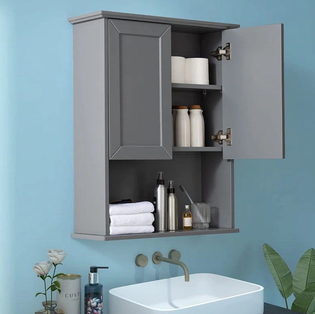 Alancia Wall Bathroom Cabinet thumbnail 2