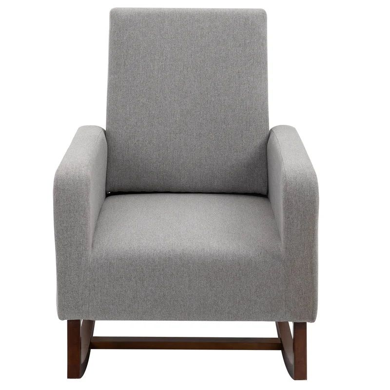 Atze Solid Wood Rocking Chair thumbnail 3