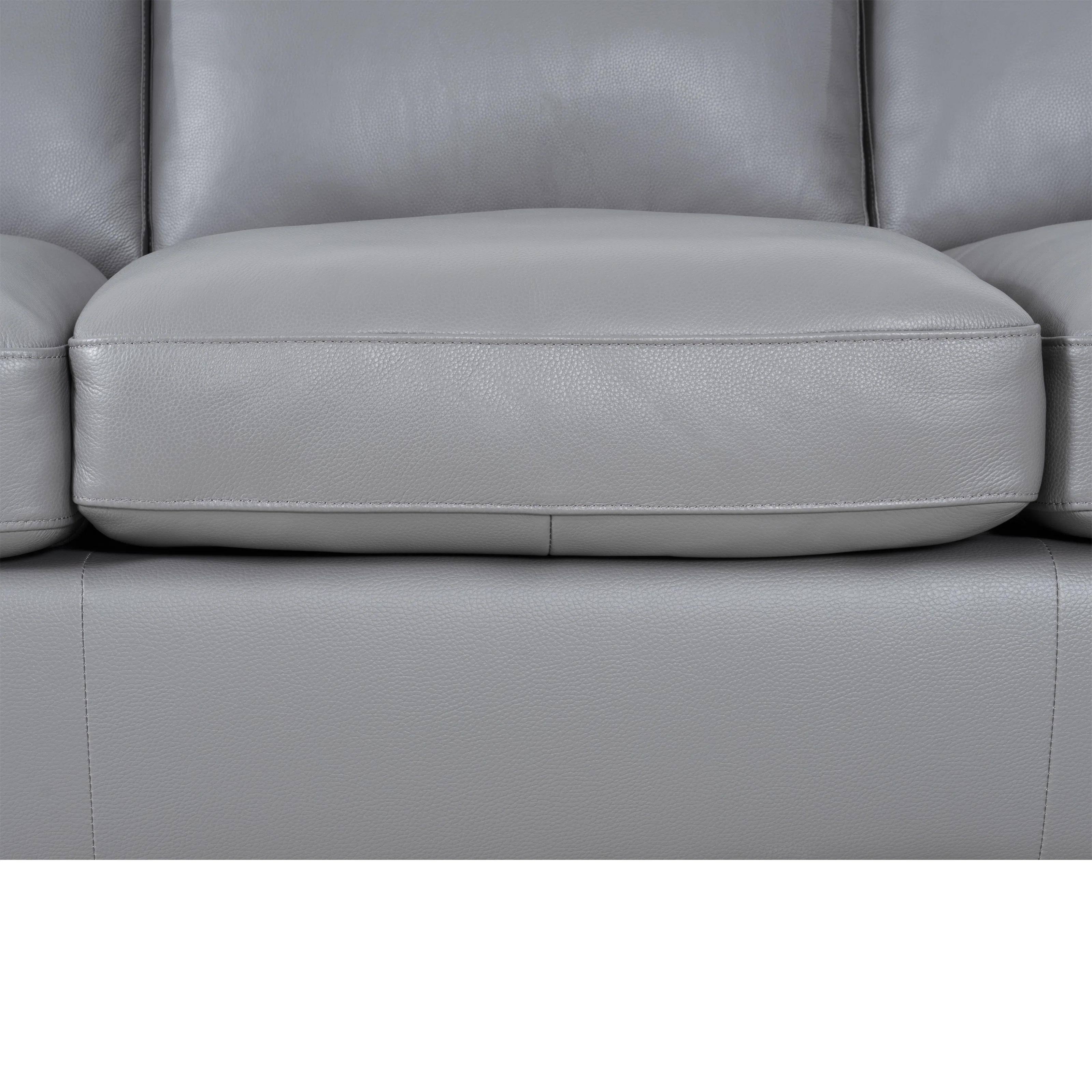 Ajmy Genuine Leather Square Arm Sofa thumbnail 5