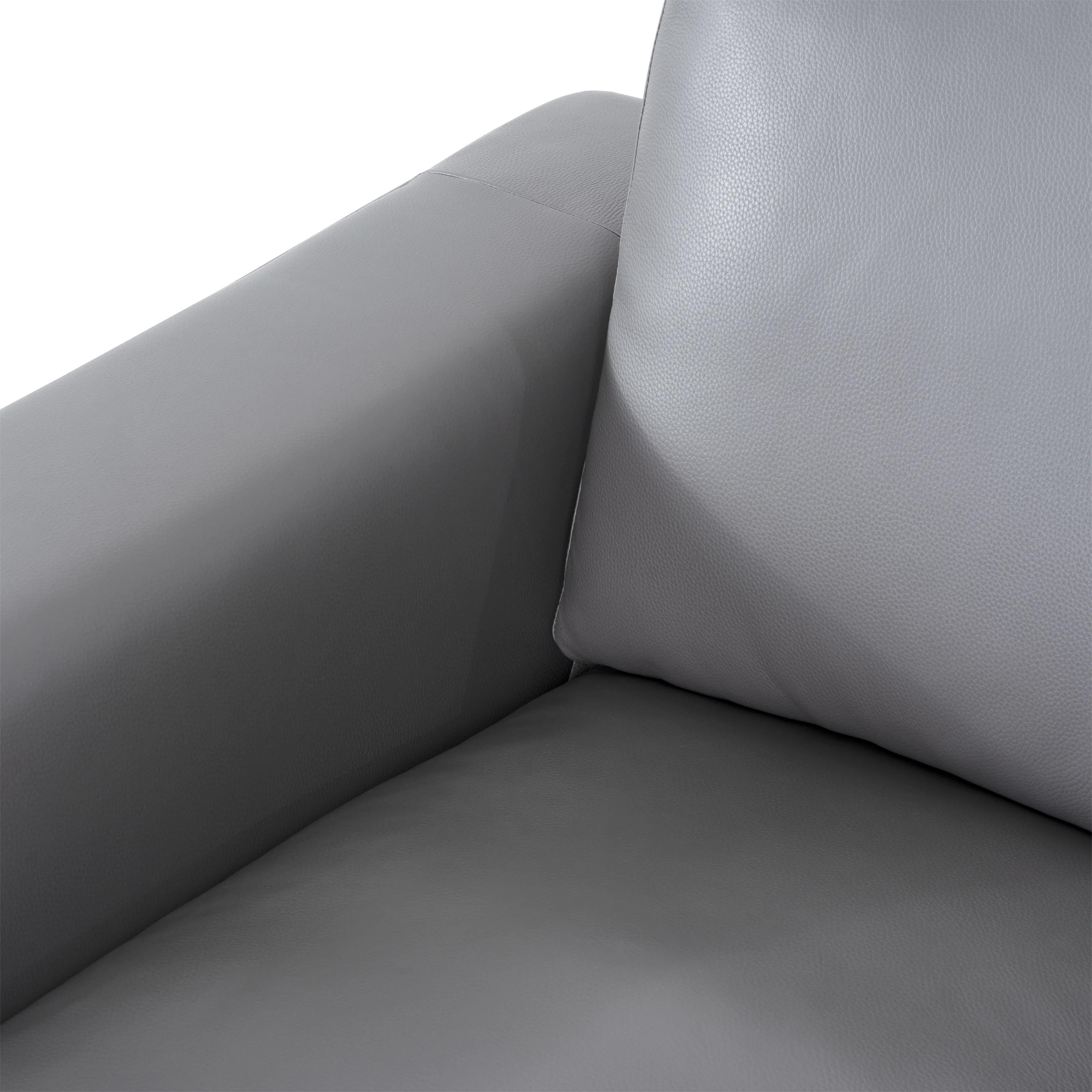 Ajmy Genuine Leather Square Arm Sofa thumbnail 7