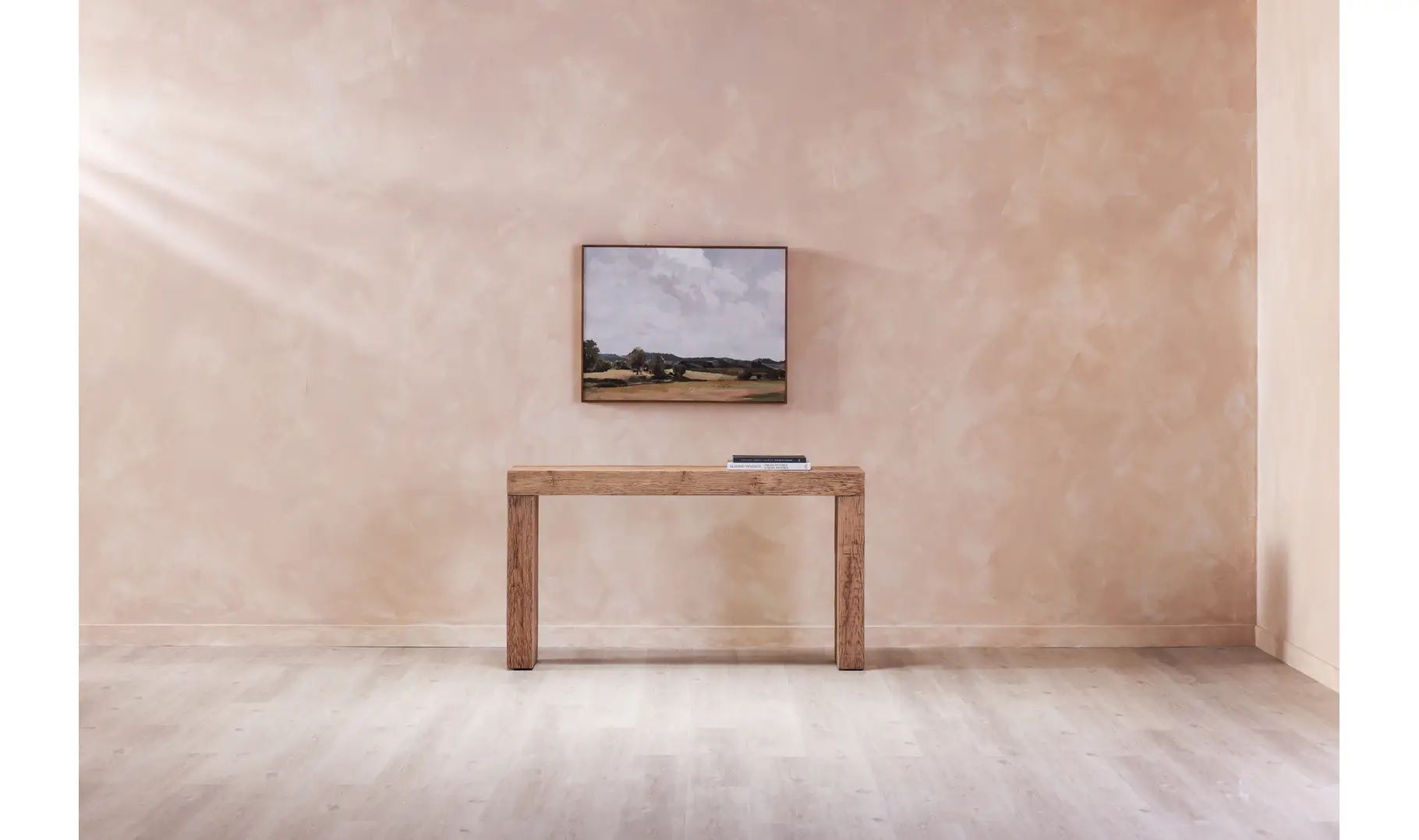 Everleigh Console Table Aged Oak thumbnail 2