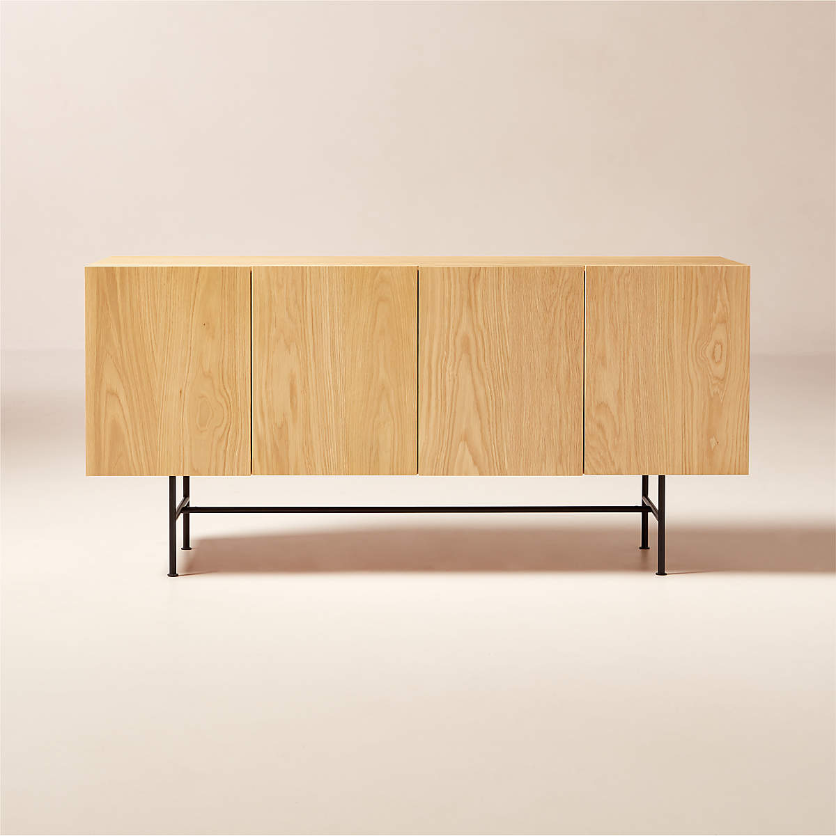 MARFIL OAK WOOD MEDIA CONSOLE thumbnail 2