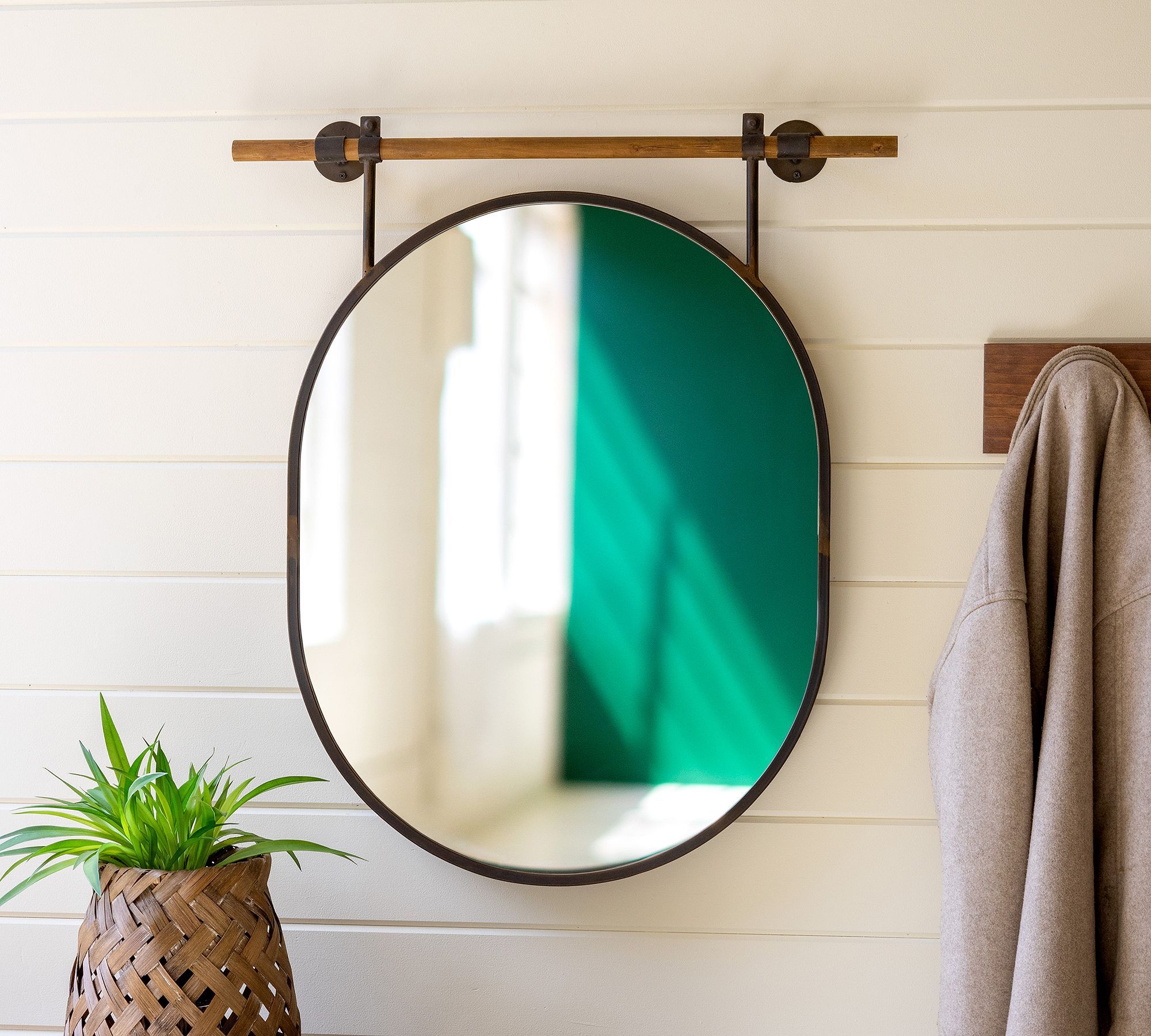 Cooper Oval Wall Mirror thumbnail 2