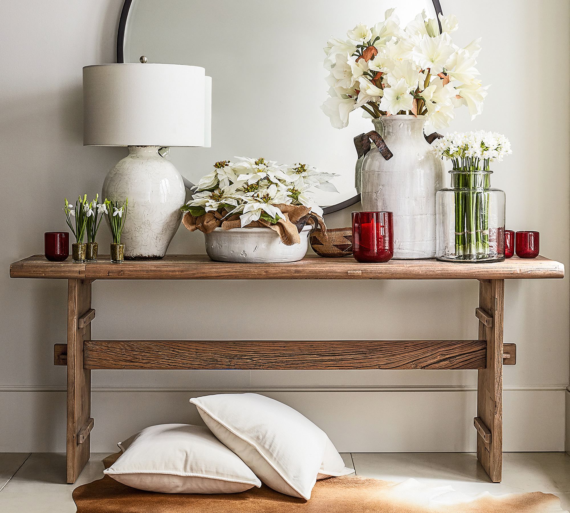 Easton Reclaimed Wood Console Table thumbnail 2