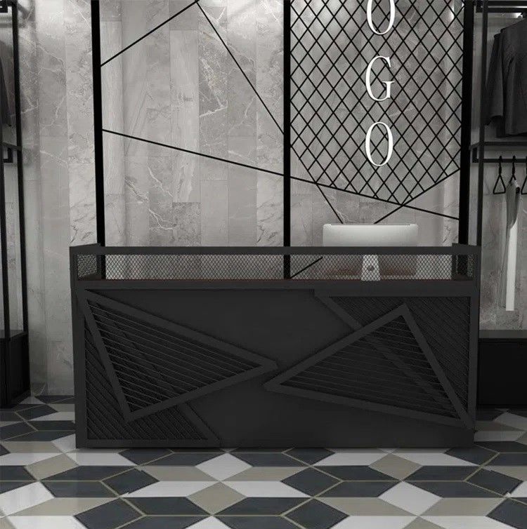 Rectangular Laminate Reception Desk thumbnail 2