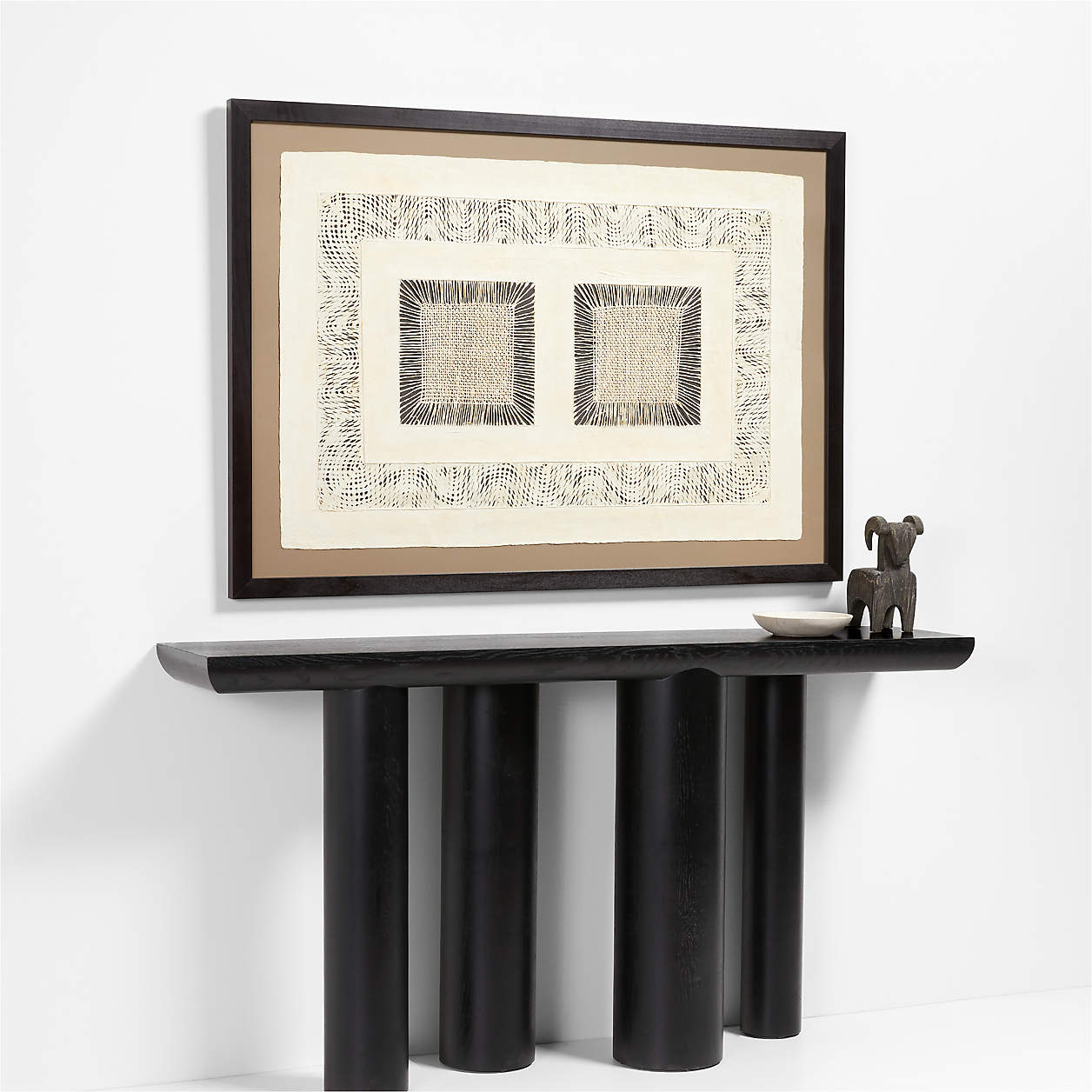 Bomen Black Oak Console Table thumbnail 9