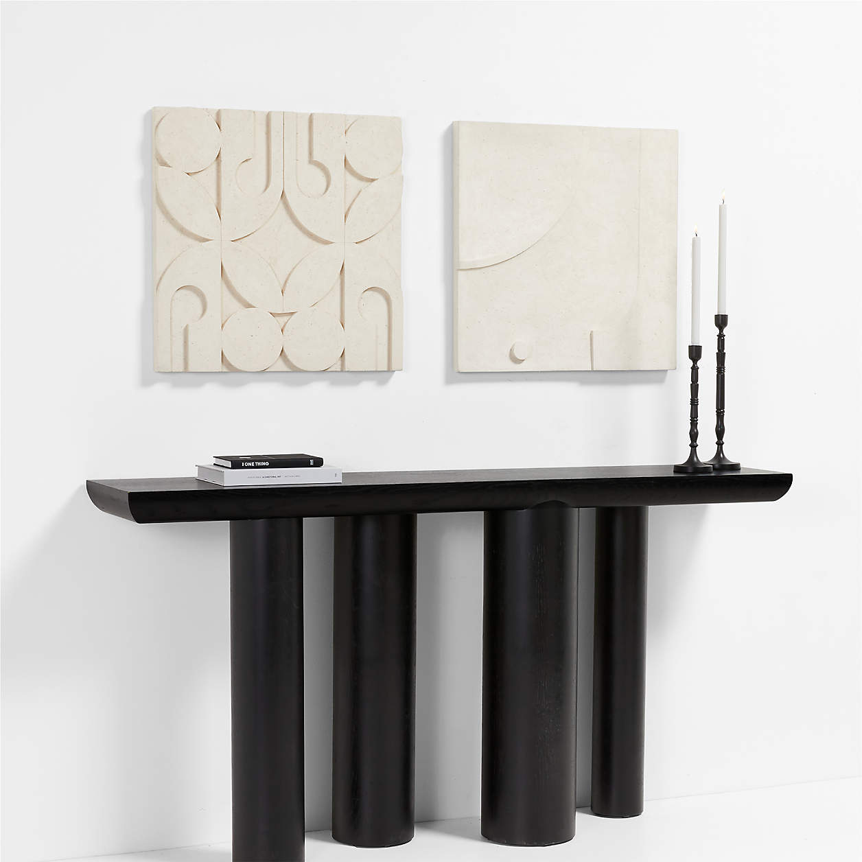Bomen Black Oak Console Table thumbnail 10
