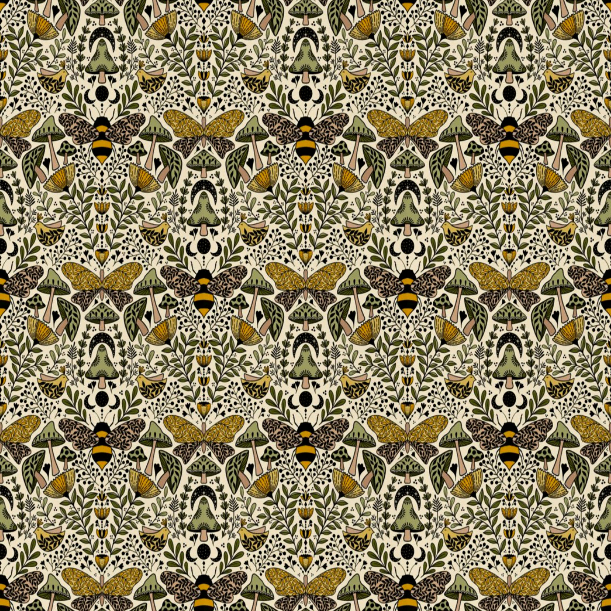 Medium scale Natural Habitat of Bees and Moths Wallpaper thumbnail 3
