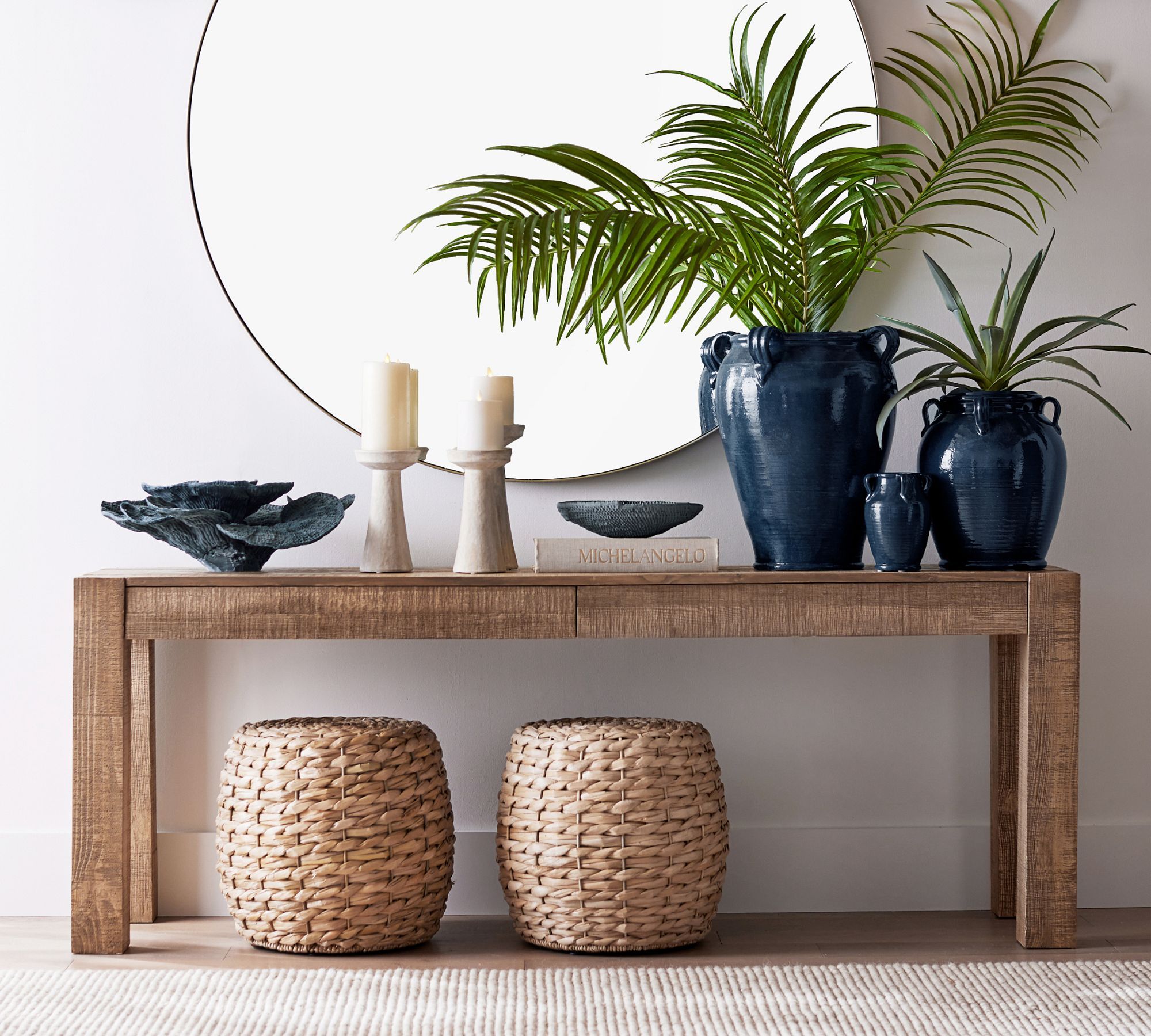 Palisades Reclaimed Wood Console Desk thumbnail 2