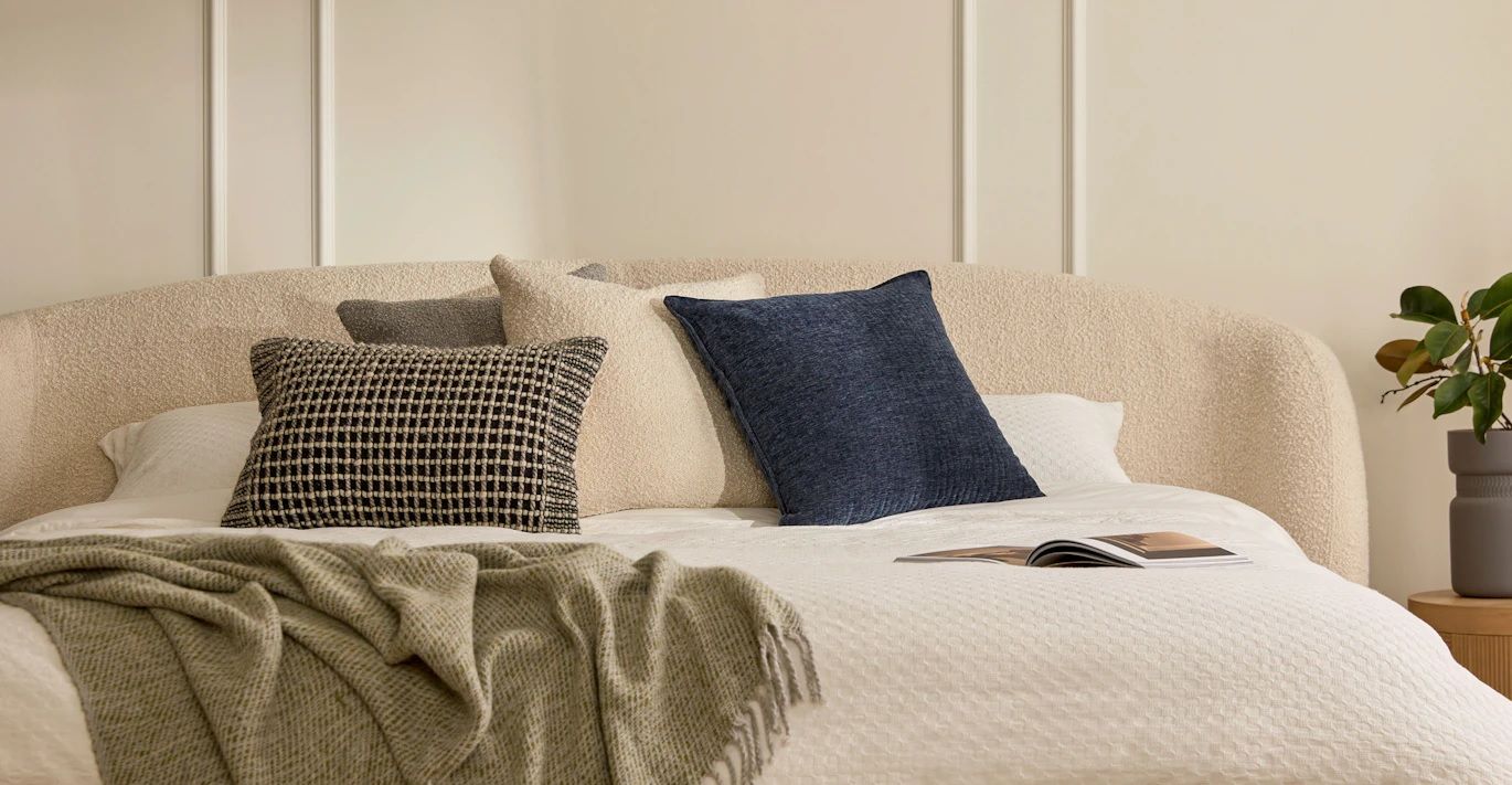 Hersta Atlas Blue Pillow thumbnail 2